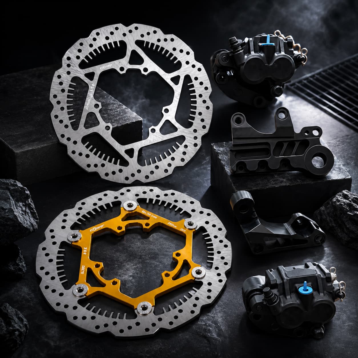 Ultra Bee Complete Brake Upgra - огляд і ціна Front Rear Brake Caliper Bracket Kit