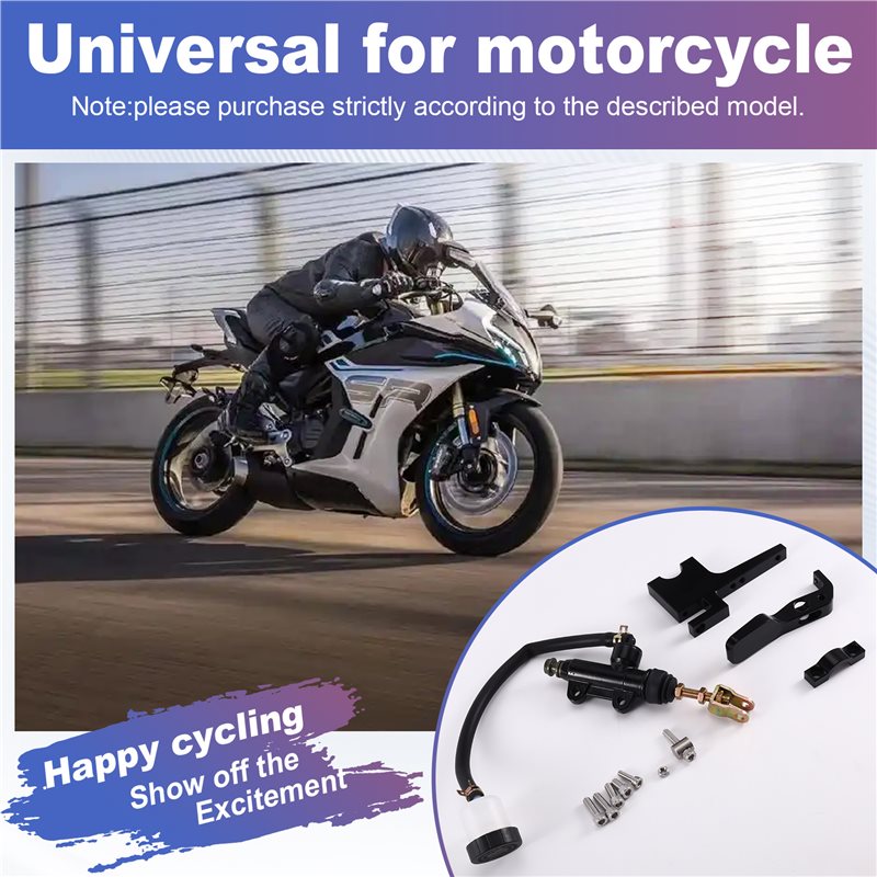 WF-Motorcycle Rear Master Pump - огляд і ціна Motorcycle Thumb Brake System Kit